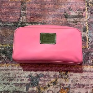 Coach makeup bag